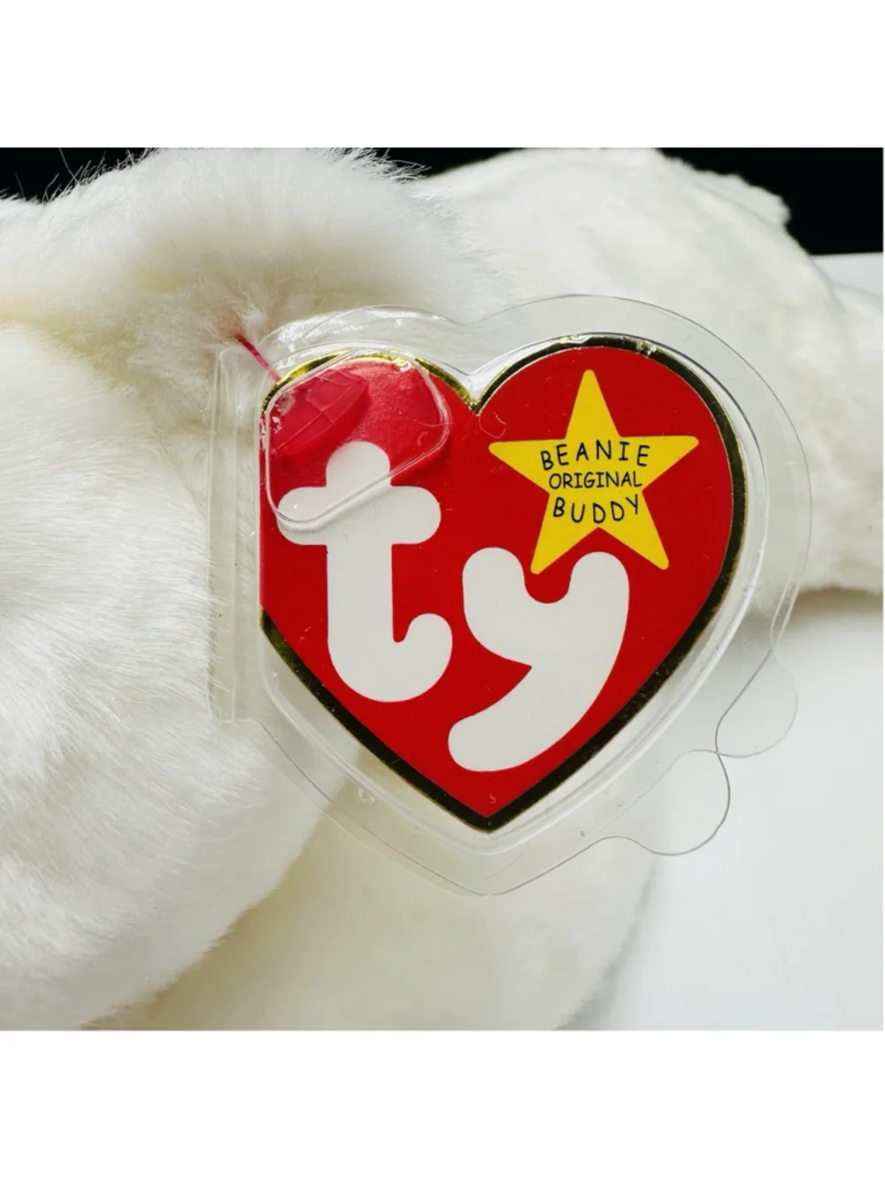 Ty Beanie Buddy CHILLY the Polar Bear w/ Ear Tag 13 Inch Stuffed Animal Plush